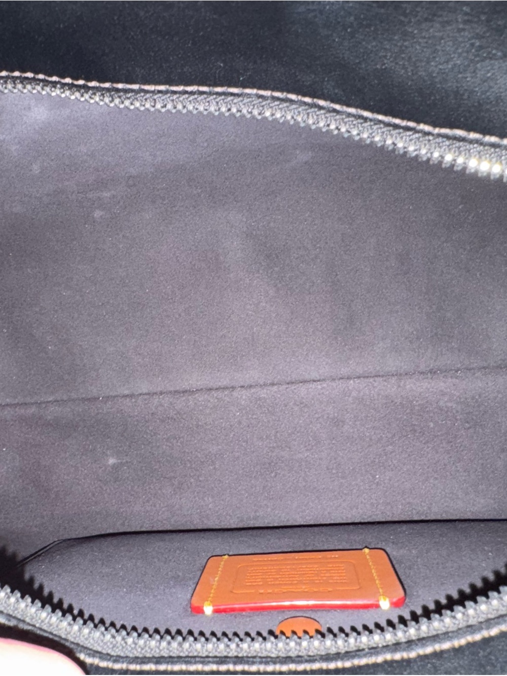 COACH Loved Leather set, Empire 28 and NY zip card case wallet - Picture 7 of 16